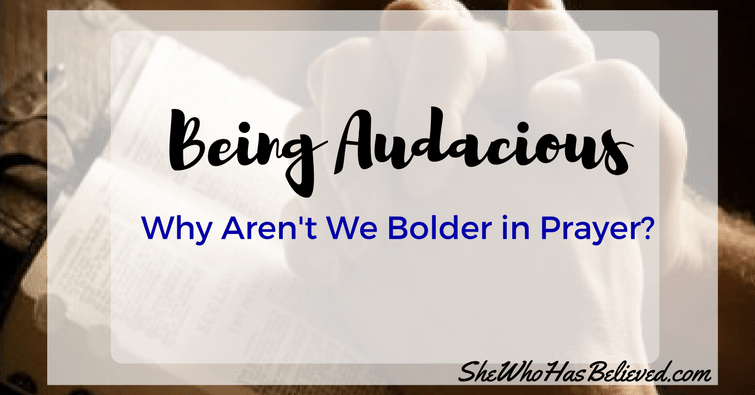 bold prayer