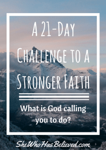21-Day Challenge to a Stronger Faith